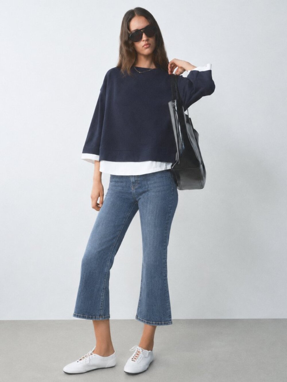 Anthropology Pilcro S Stretch Pull-On Cropped Flare Jeans Jeggings Y2K